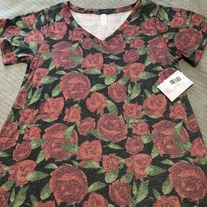 Lularoe Rose Christy T Shirt Size Medium